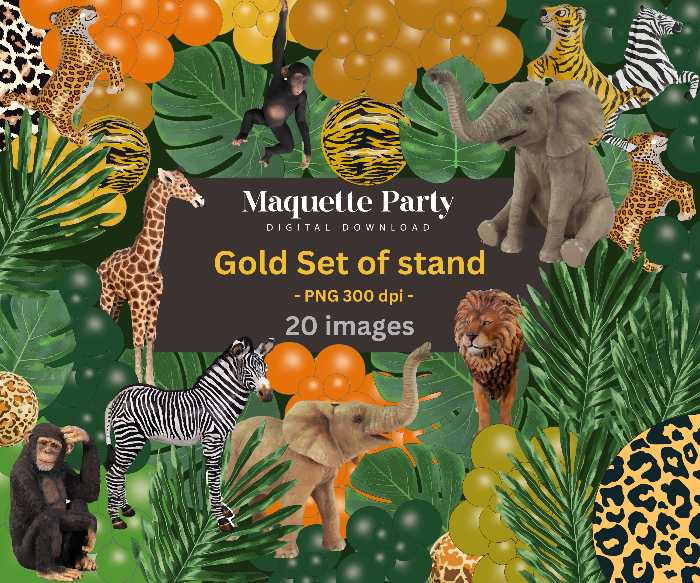 animals party digital