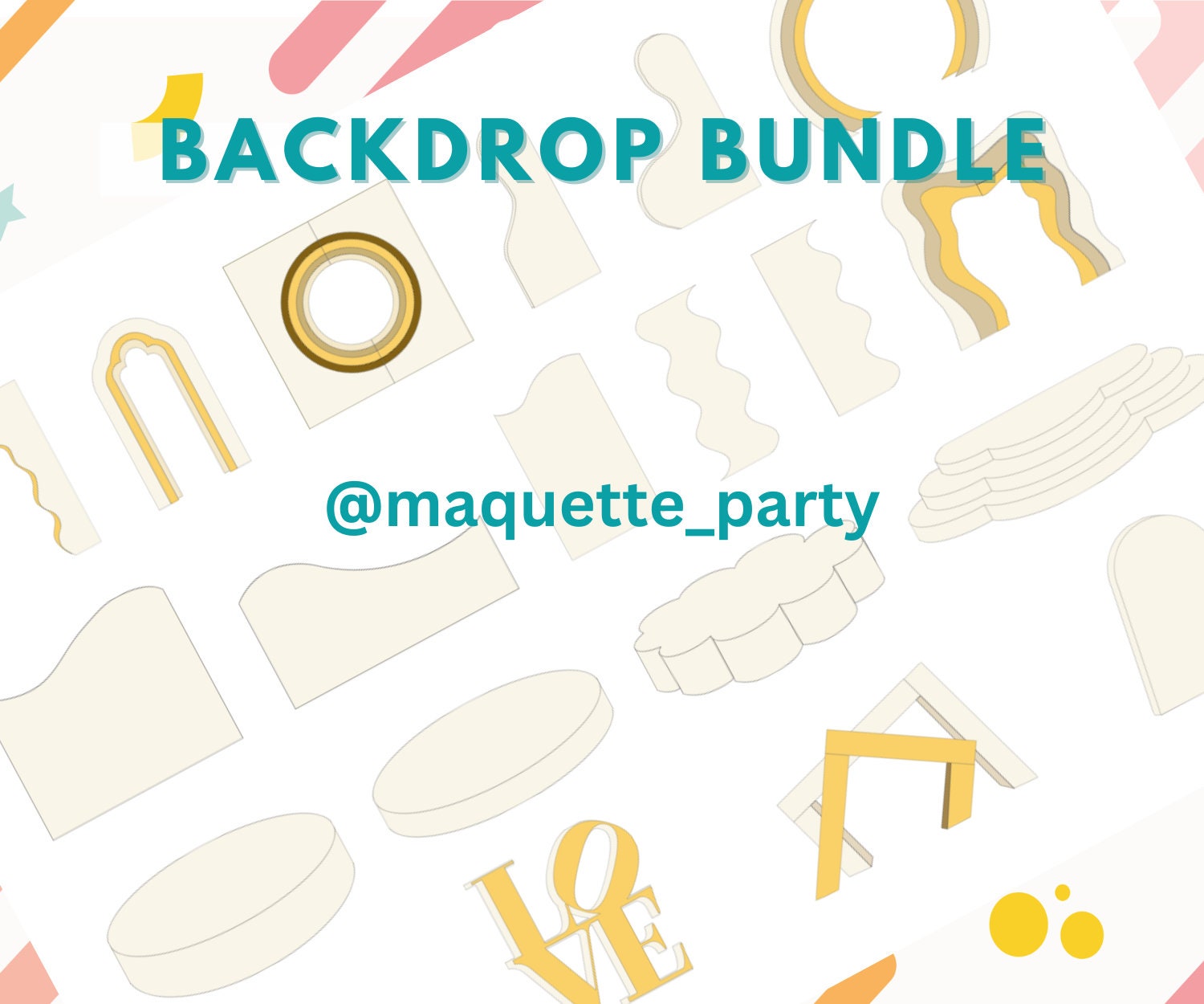 120+ Event Backdrop Mockups | Editable SVG and PNG | Perfect for Event Designers & Party Planners | Instant Download