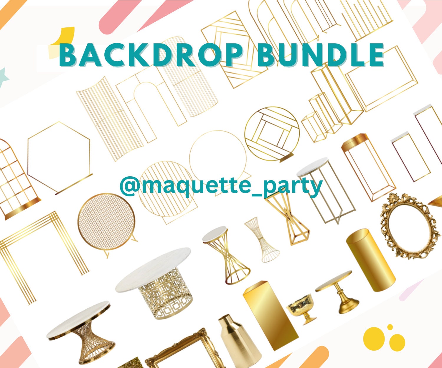 120+ Event Backdrop Mockups | Editable SVG and PNG | Perfect for Event Designers & Party Planners | Instant Download
