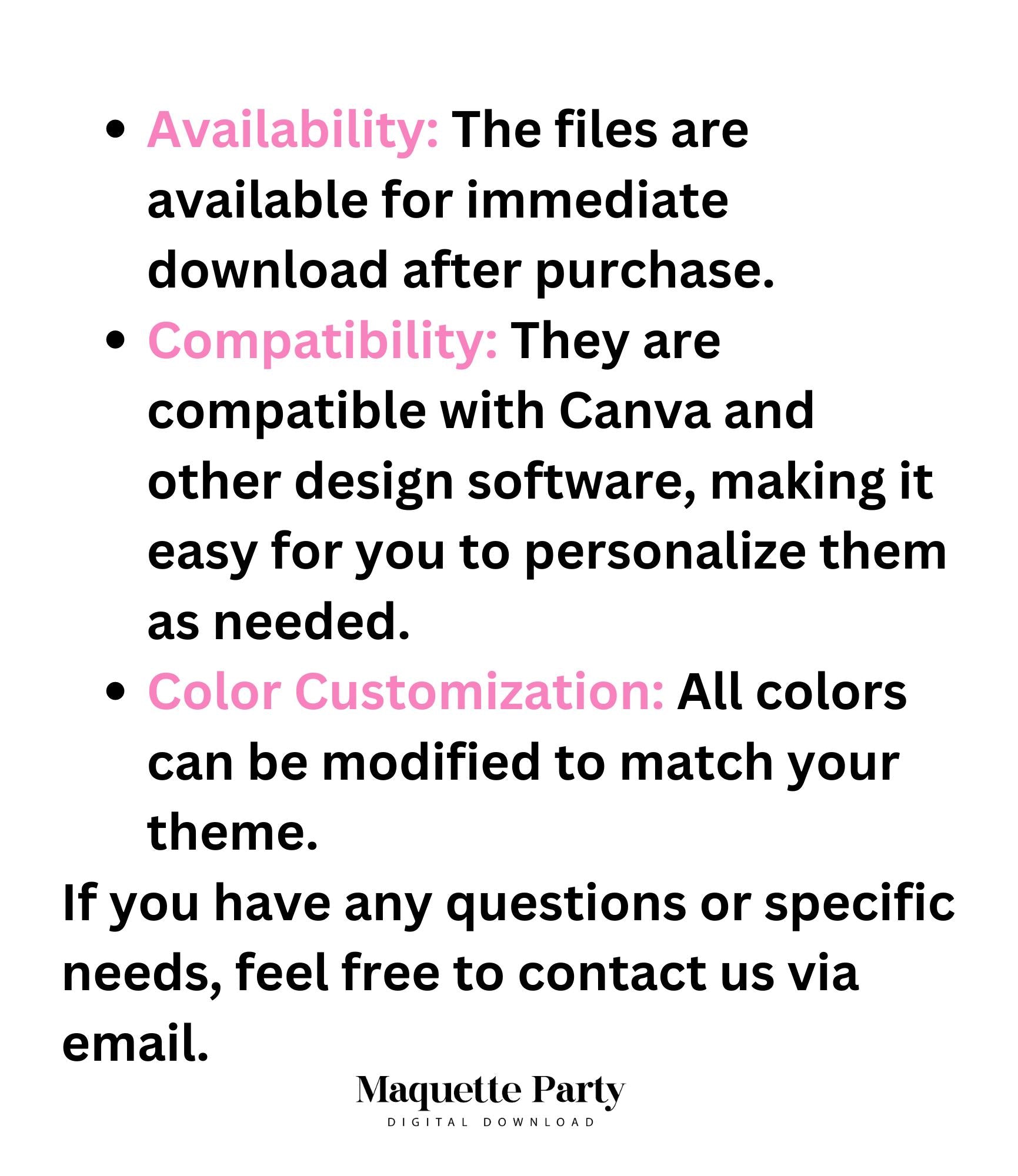 Backdrop Mockup Kit | 30 Digital Event Decor Templates | Ideal for Weddings, Birthdays and Corporate Events | Canva Compatible